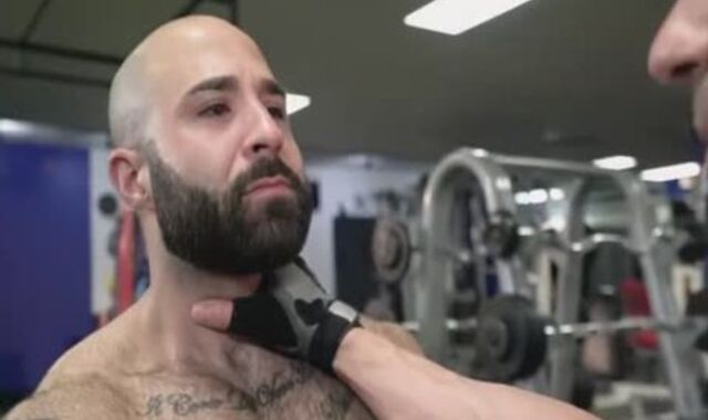 curly Grant & Muscle boy