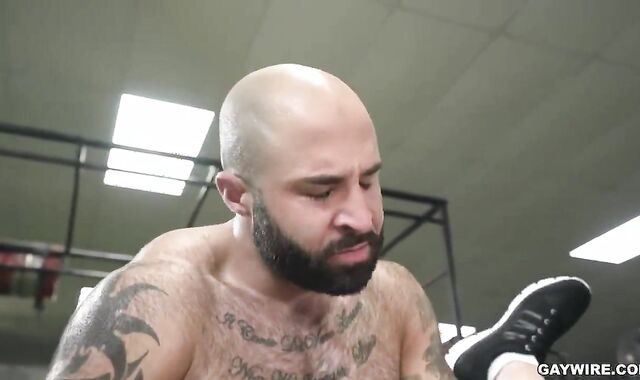 curly Grant & Muscle boy