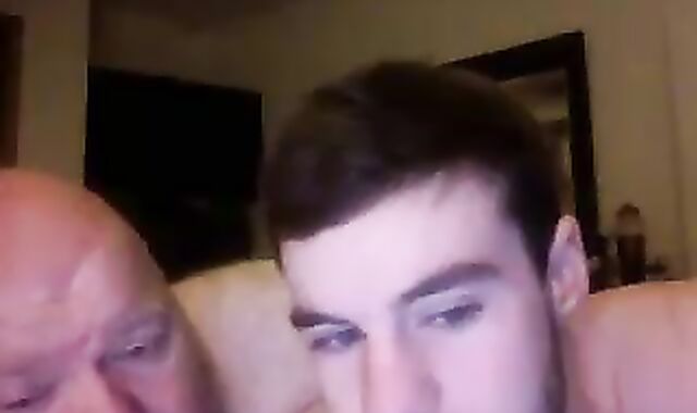 chunky grandad And pleasurable tractable teenager