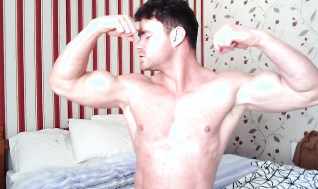 Irish Muscle boy Burping