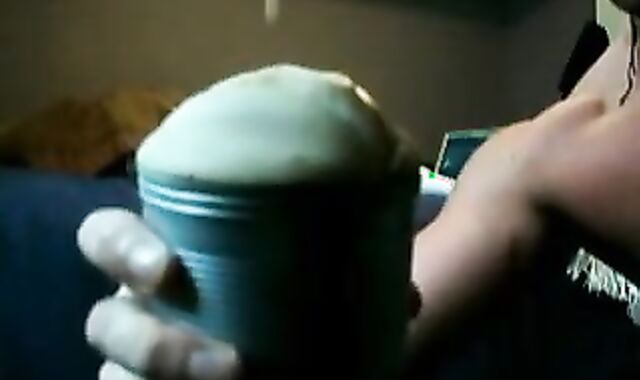 Noisy Fleshlight Fucking