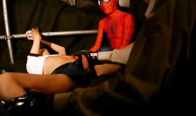 Schoolgirl youngster With saucy Nike Sneaker pleasure