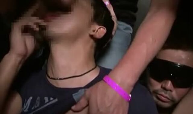 gang-fucked --- Mass Ejaculation