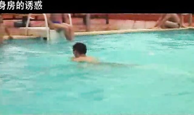 Japanese boys swimming