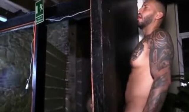 Romp Bar in nature's attire pile-orgy