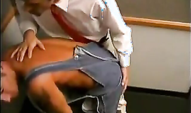 Spanking Makes Him Want Cock