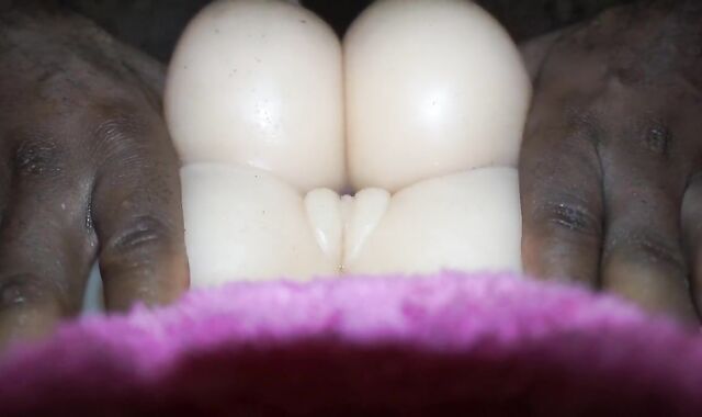 Beating His Doll Down