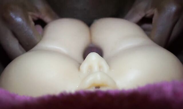 Beating His Doll Down