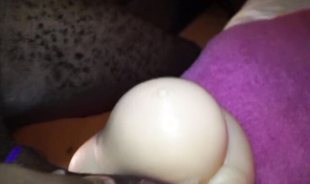 Beating His Doll Down