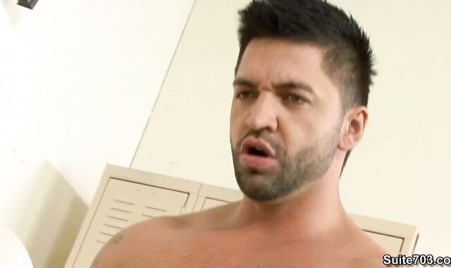 Boys Stiff at Work: Uncircumcised lollipop Jesse Jordan asslicking