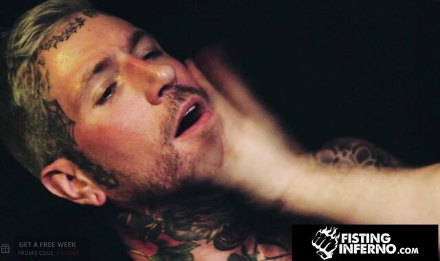 FistingInferno - dom Father Breeds Inked Slave bi-atch