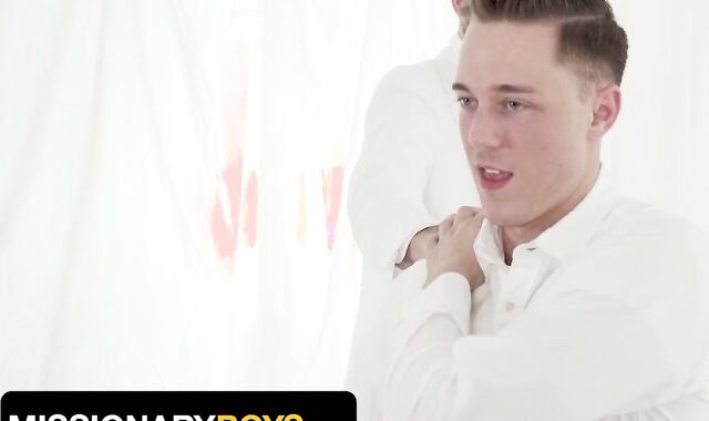 Sexy Youthfull Boy Cayden Solano Submits All Of His Crevasses To Filthy Bishop - Missionary Studs