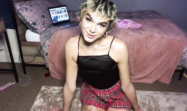 School sheboy Entices Tutor (POINT OF VIEW)