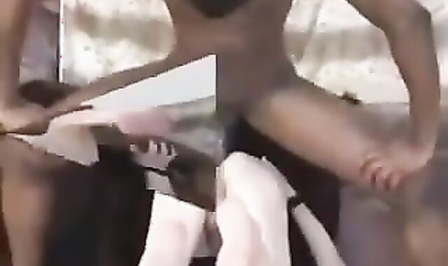 Thin Sissy And A good-sized darksome shlong