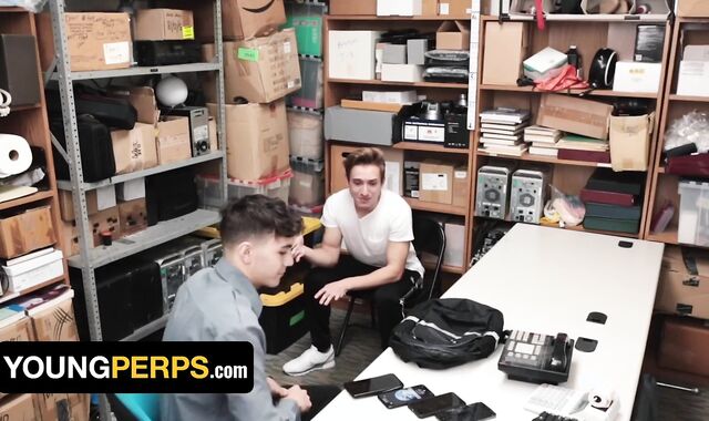 Twunk Bottom Pub Addison Submits His Appetizing Fuck-Hole To Officers Ethan Thomson & Alex Rim - Young Perps