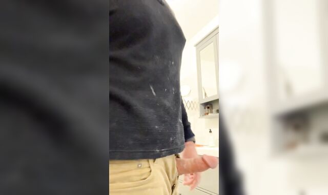 Attempting not to spunk, I have so much pre-jism and jizz leaking out of my edged sausage...lengthy edging sesh