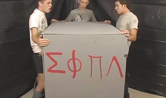 Novice Nevin Scott deep-gullets fat meatpipes to come in fraternity