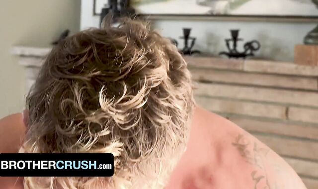 Lovely Step Step-Brother-In-Law Felix Maze Gets Well-Lubed Up And Crammed By His Step Brothers Fat Sausages - BrotherCrush