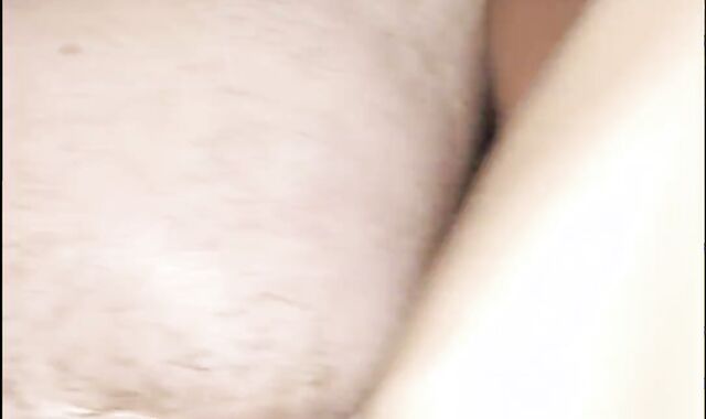 Ball-Gagged & Tucked by nine.six" BIG BLACK COCK