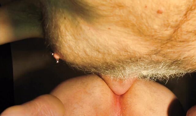 Otter Father Spunks Inwards and Felching Chub Father Rump