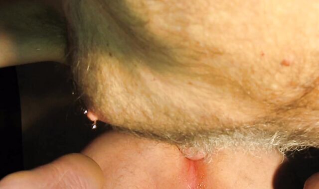 Otter Father Spunks Inwards and Felching Chub Father Rump