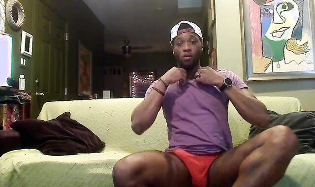 KennieJai gets caught masturbating off