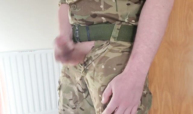 Fellating a STRUNG UP SOLDIER Beefstick - Switch Roles POINT OF VIEW Oral