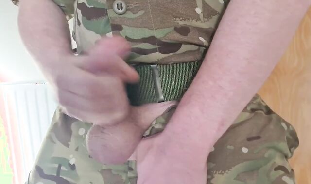 Fellating a STRUNG UP SOLDIER Beefstick - Switch Roles POINT OF VIEW Oral