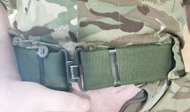 Fellating a STRUNG UP SOLDIER Beefstick - Switch Roles POINT OF VIEW Oral