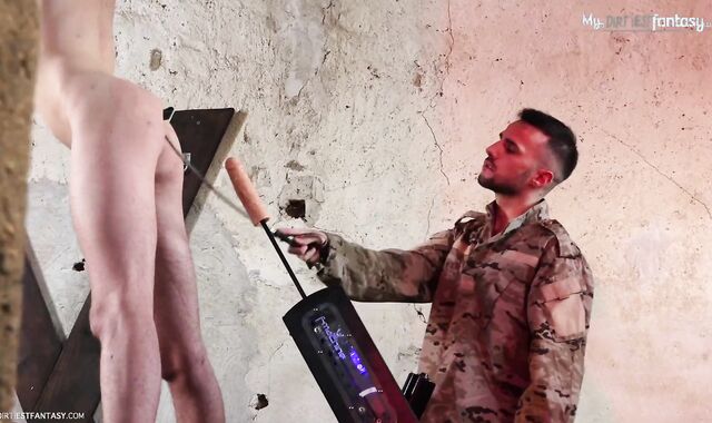 Unsighted-folded marionette gets his donk trained by his supah-molten master