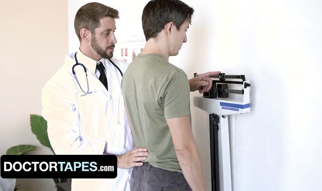 Medic Johnny Ford Offers Patient His Fuck-Stick-Squashing Culo To Cure His Excessive Getting Off - Doc Tapes