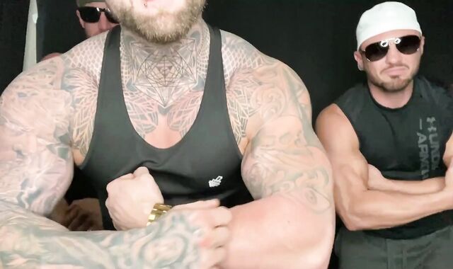 three ALPHAS DOMINATE & JIZM ON YOU