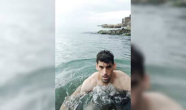 dancing on the river coast. I nearly got caught