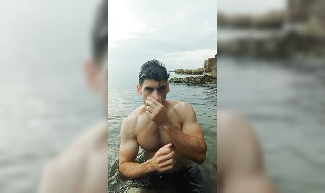 dancing on the river coast. I nearly got caught