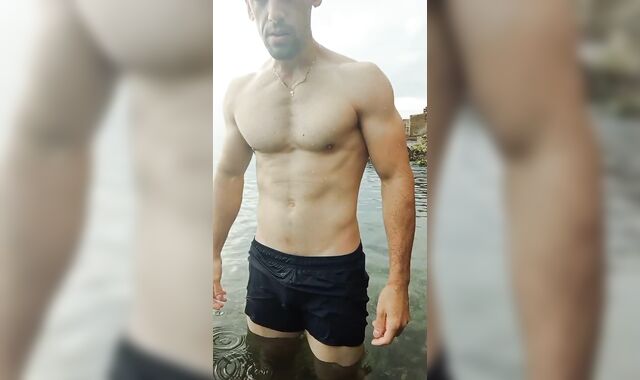 dancing on the river coast. I nearly got caught