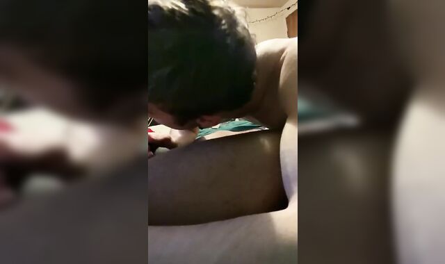 Uber-Cute Twunk Likes Deep Throating Dark-Hued Man-Meat