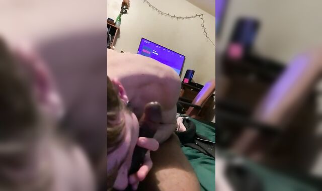 Uber-Cute Twunk Likes Deep Throating Dark-Hued Man-Meat