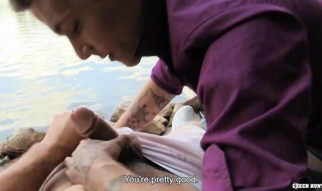 BigStr - It Is His Lucky Day Today He Finds A Ultra-Cute Dude That Will Do Everything For Money