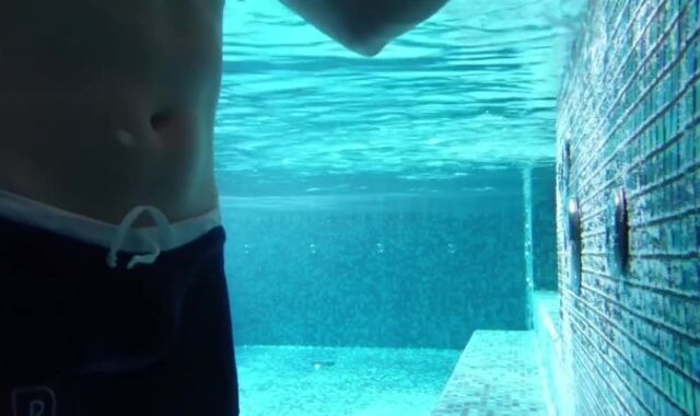 Motel's swimming pool