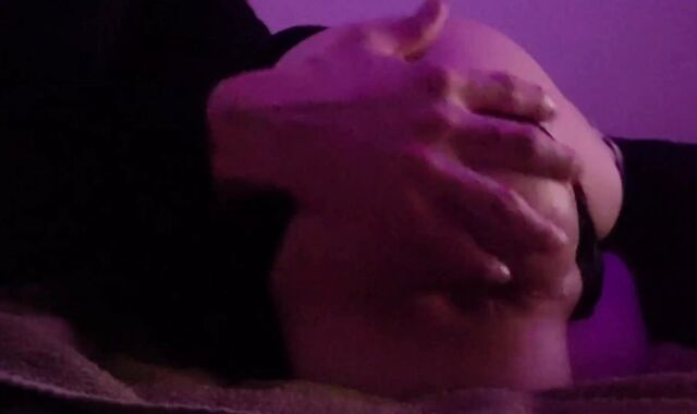 Locked Femboy Plays With Donk