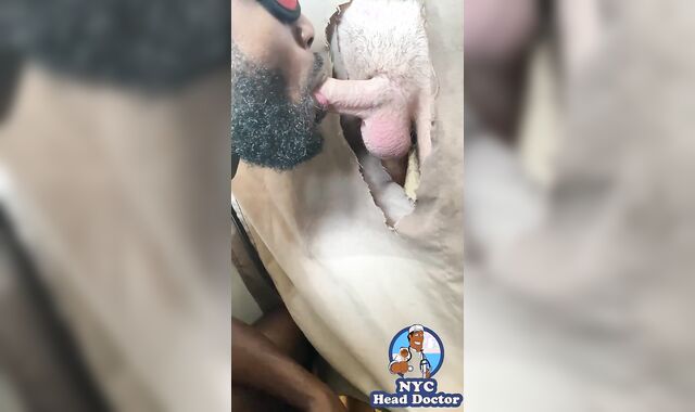 NYC Gloryhole 252 deep-gargling BWC and breeding