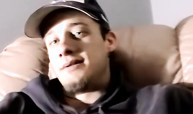 First-Timer guy flashes his sugary-sweet dude schlong some tug love