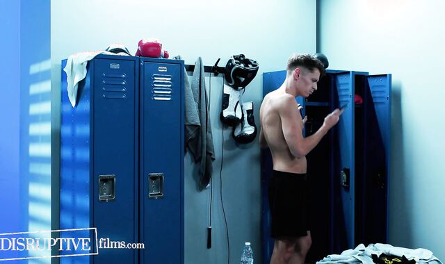 DisruptiveFilms - MMA Fighters Nail in Locker Guest Room after Match - Christian Wilde, Troy Accola