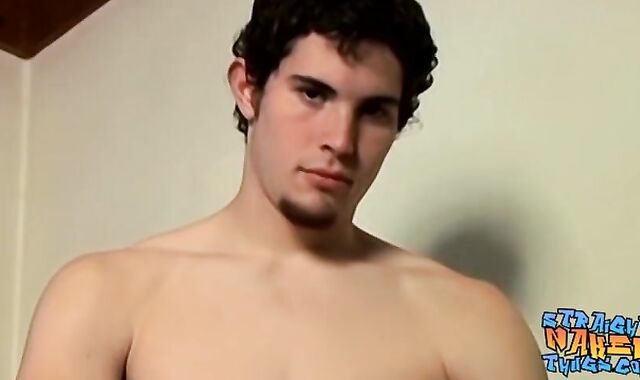 Unexperienced fellow working on his saucy rock-firm pink cigar