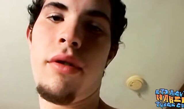 Unexperienced fellow working on his saucy rock-firm pink cigar