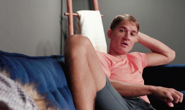 Bear Step-Brother-In-Law's Roll Poke While Seeing Porn - Brandon Anderson, Ben Professors - NextDoorTaboo