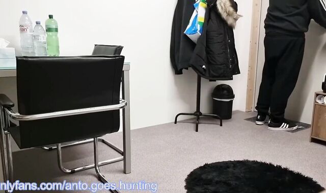 Hetero Lonely Security Employee Tempted