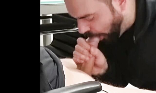 Hetero Lonely Security Employee Tempted