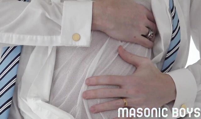 MasonicBoys - Holy DILF screws Mormon Fellow with his phat shaft!