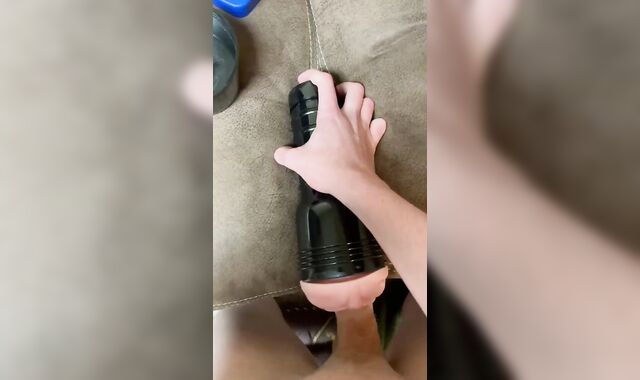 Attempts FLESHLIGHT for the VERY FIRST TIME! And FINISHES OFF EVERYWHERE!!